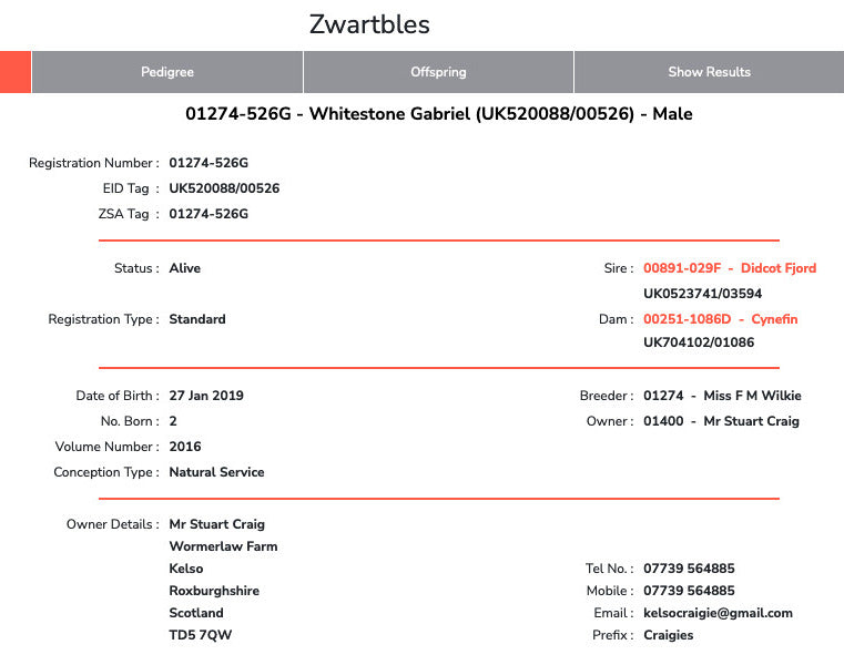 Zwartbles 